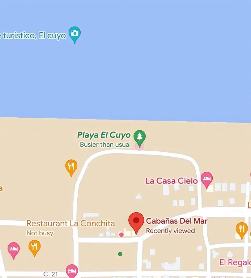 Cabana Tortuga A Unos Pasos De La Playa El Cuyo Exterior foto