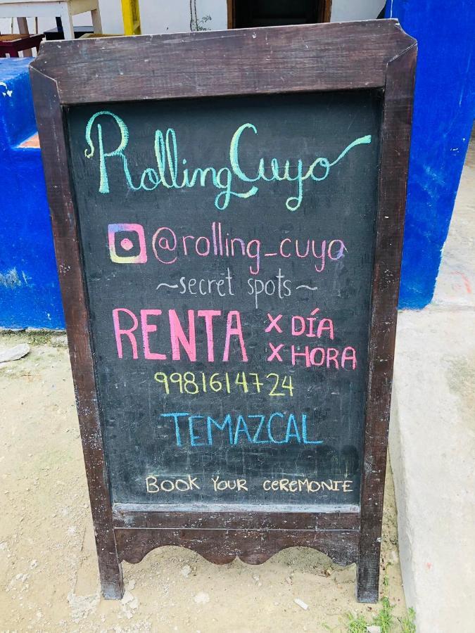 Cabana Tortuga A Unos Pasos De La Playa El Cuyo Exterior foto